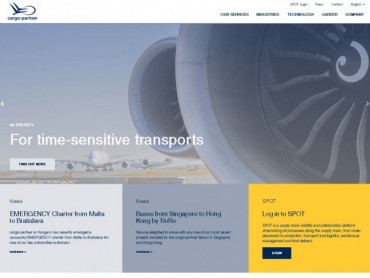 cargo-partner ima novi redizajnirani sajt