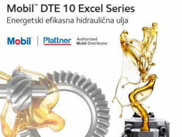 Mobil DTE 10 Excel™ hidraulična ulja visokog kvaliteta, dokazano poboljšavaju efikasnost!