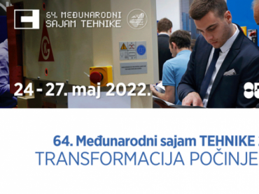 64. Međunarodni sajam tehnike i tehničkih dostignuća - od 24. do 27. maja 2022. godine