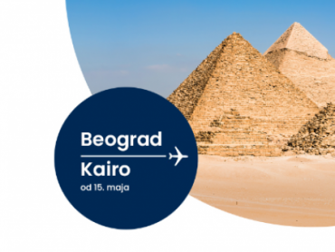 Od 15. maja Air Serbia uvodi letove Beograd-Kairo 