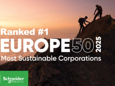 Schneider Electric proglašen najodrživijom korporacijom u Evropi po izboru firme Corporate Knights