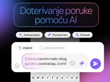Rakuten Viber predstavlja AI doterivanje poruka u vašim prepiskama