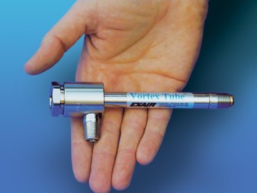 Exair vortex tube za industrijsko hlađenje snižavaju temperaturu dolaznog vazduha za 28°C